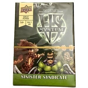 Sinister Syndicate Marvel VS System Upper Deck 2PCG Expansion New/Sealed